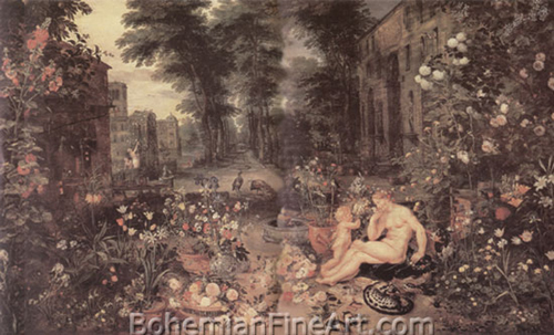 Jan Brueghel the Elder, Sense of Smell Fine Art Reproduction Oil Painting