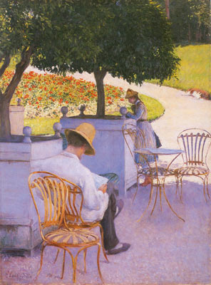 Gustave Caillebotte, The Orange Trees Fine Art Reproduction Oil Painting