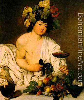 Michelangelo Caravaggio, Bacchus Fine Art Reproduction Oil Painting