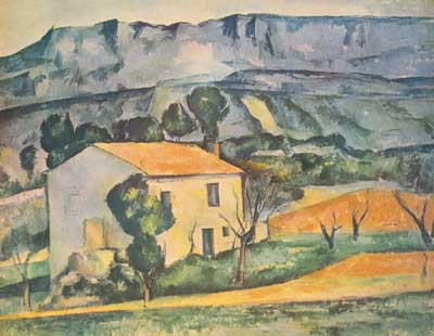 Paul Cezanne, House in Provence Fine Art Reproduction Oil Painting