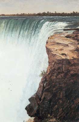 Frederic Edwin Church, Horseshoe Falls and Table Rock Fine Art Reproduction Oil Painting