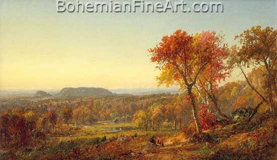 Jasper Francis Cropsey, Mounts Adam and Eve Fine Art Reproduction Oil Painting