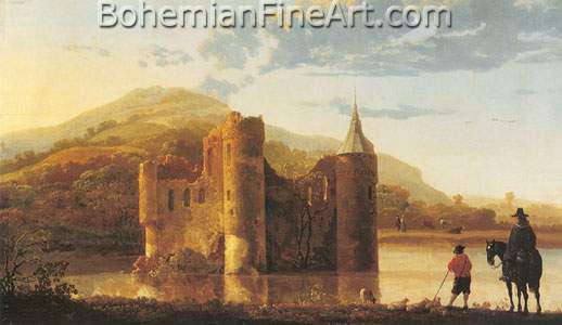 Aelbert Cuyp, Ubbergen Castle Fine Art Reproduction Oil Painting