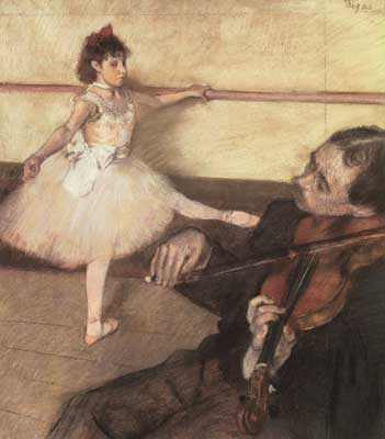 Edgar Degas, Portrait of a Dancer (Pastel on Paper) Fine Art Reproduction Oil Painting
