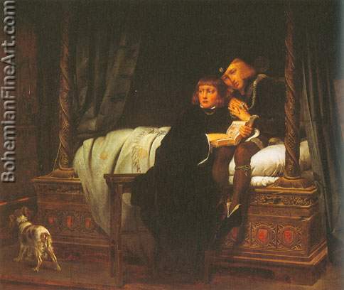 Paul Delaroche, The Son of Edward IV Fine Art Reproduction Oil Painting