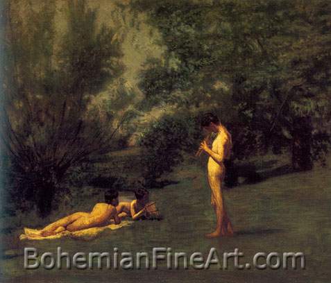 Thomas Eakins, Arcadia Fine Art Reproduction Oil Painting