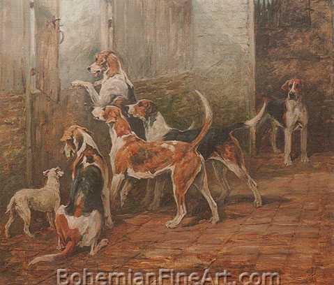 John Emms, Anticipation; Feeding Time 2 Fine Art Reproduction Oil Painting