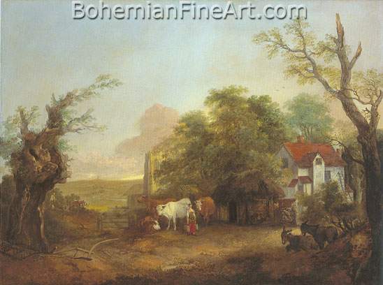Landscape with Cows