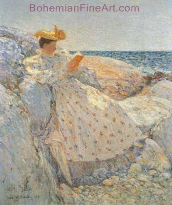 Childe Hassam, Summer Sunlight Fine Art Reproduction Oil Painting