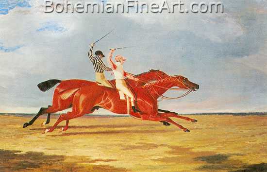 John Frederick Herring+ Sen, Actaeon Beating Memnon Fine Art Reproduction Oil Painting