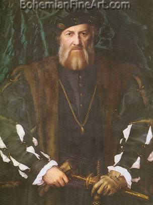 Hans the Elder Holbein, Charles de Solier+ Sire de Morette Fine Art Reproduction Oil Painting