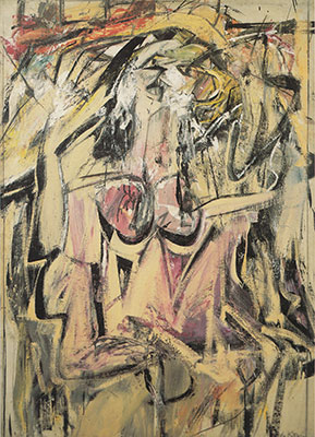 Willem De Kooning, Woman III Fine Art Reproduction Oil Painting