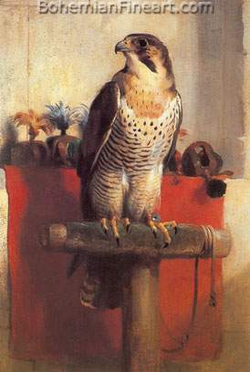 Sir Edwin Landseer, Falcon Fine Art Reproduction Oil Painting