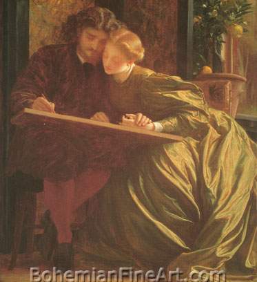 Lord Frederic Leighton, The Painter's Honeymoon Fine Art Reproduction Oil Painting