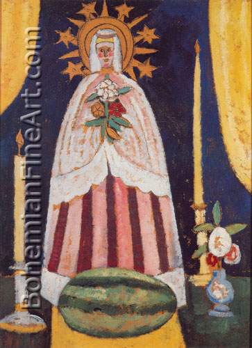 Marsden Hartley, Blessing the Melon Fine Art Reproduction Oil Painting