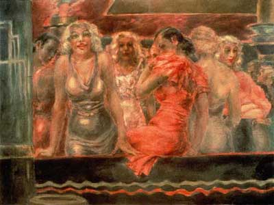 Reginald Marsh, Ten Cents a Dance Fine Art Reproduction Oil Painting