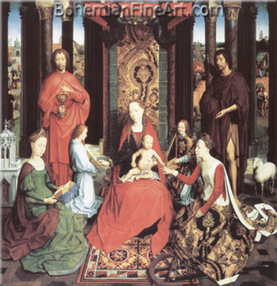 Hans Memling, St John the Baptist Fine Art Reproduction Oil Painting