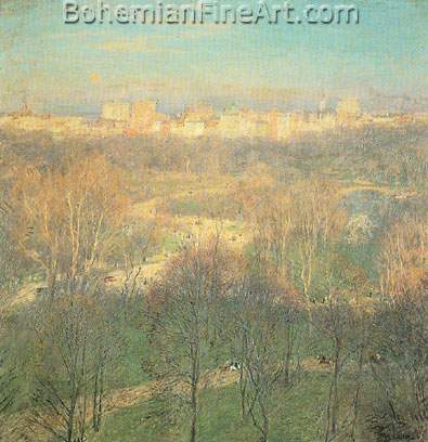 Willard Metcalf, Early Spring Fine Art Reproduction Oil Painting