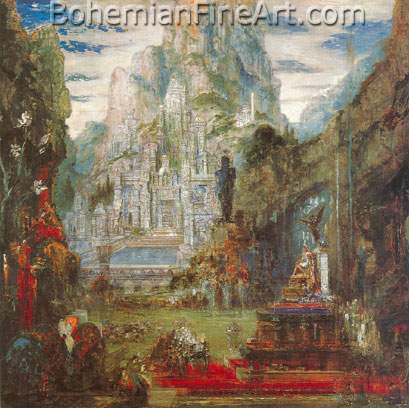 Gustave Moreau, The Triumph of Alexander the Great Fine Art Reproduction Oil Painting
