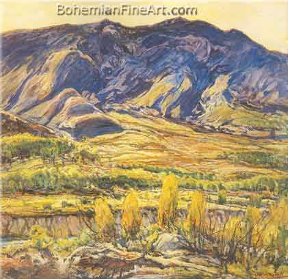 Charles Reiffel, In the San Felipe Valley Fine Art Reproduction Oil Painting