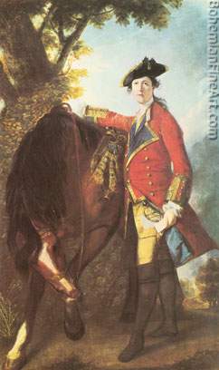 Sir Joshua Reynolds, Captain Robert Orme Fine Art Reproduction Oil Painting