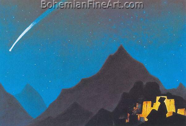 Nicholas Roerich, Star of the Hero Fine Art Reproduction Oil Painting