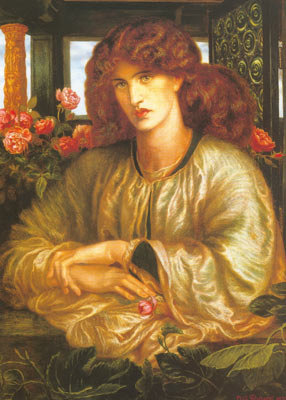 Dante Gabriel Rossetti, La Donna della Finestra Fine Art Reproduction Oil Painting