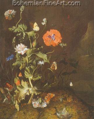 Rachel Ruysch, Forest Floor Fine Art Reproduction Oil Painting