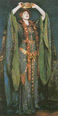 John Singer Sargent, Miss Ellen Terry as Lady Macbeth Fine Art Reproduction Oil Painting