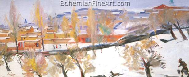 Matiros Saryan, Southern Winter Fine Art Reproduction Oil Painting
