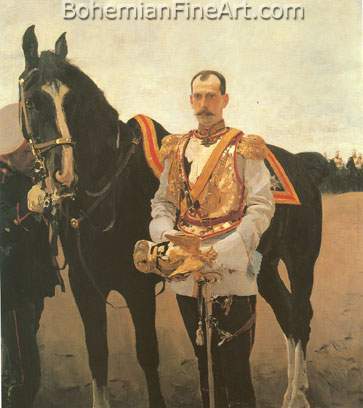 Valentin Serov, Grand Duke Pavel Alexandrovich Fine Art Reproduction Oil Painting