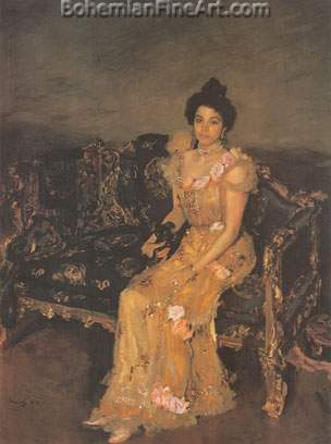 Valentin Serov, Sophia Botkina Fine Art Reproduction Oil Painting