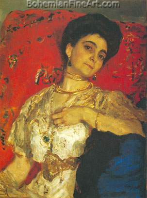 Valentin Serov, Maria Akimova Fine Art Reproduction Oil Painting