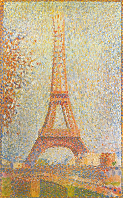 Georges Seurat, The Eiffel Tower Fine Art Reproduction Oil Painting