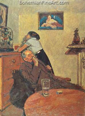 Walter Sickert, Ennui Fine Art Reproduction Oil Painting