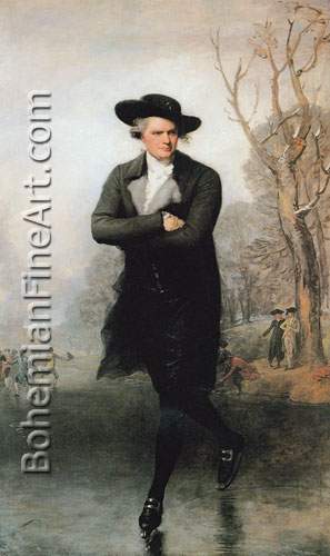 Gilbert Stuart, The Skater Fine Art Reproduction Oil Painting