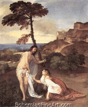  Titian, Noli me Tangere Fine Art Reproduction Oil Painting