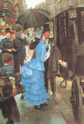 James Tissot, The Bridesmaid Fine Art Reproduction Oil Painting