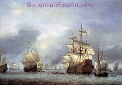 The Taking of the English Flagship Royal Prince