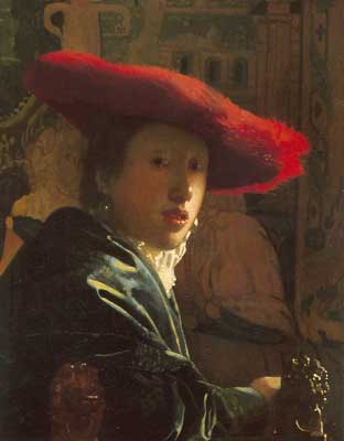 The Girl with a Red Hat