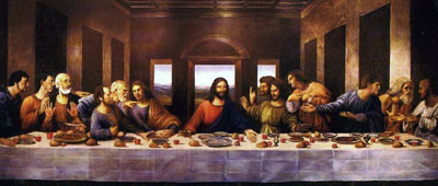 Leonardo Da Vinci, The Last Supper Fine Art Reproduction Oil Painting