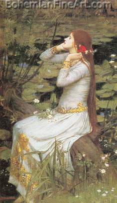John William Waterhouse, Ophelia Fine Art Reproduction Oil Painting
