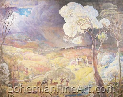 N.C. Wyeth, Farm Fine Art Reproduction Oil Painting