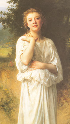 Adolphe-William Bouguereau, Girl Fine Art Reproduction Oil Painting