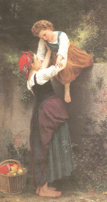 Adolphe-William Bouguereau, Little Marauders Fine Art Reproduction Oil Painting