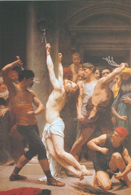 Adolphe-William Bouguereau, The Flagellation of Christ Fine Art Reproduction Oil Painting