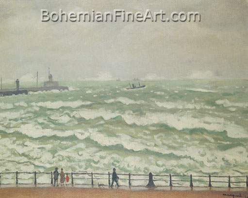 Albert Marquet, Port de Boulogne Fine Art Reproduction Oil Painting