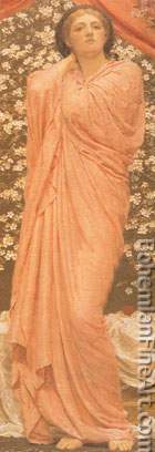 Albert Moore, Blossoms Fine Art Reproduction Oil Painting