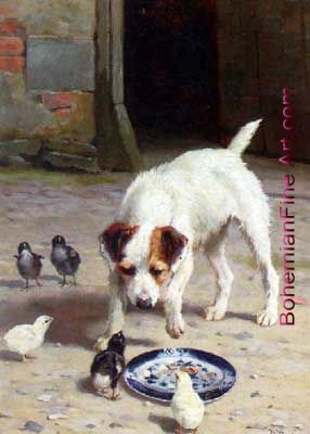 Alfred Duke, The Repast Fine Art Reproduction Oil Painting