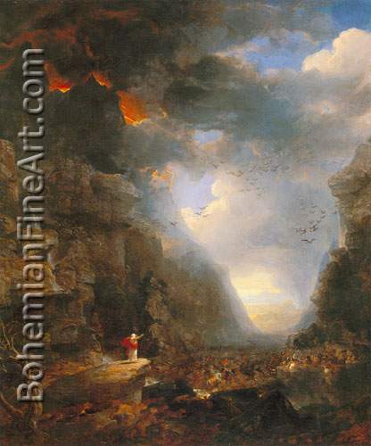 Asher Brown Durand, God's Judgement upon Gog Fine Art Reproduction Oil Painting